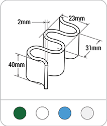 Small 23mm Wave - Base - 40mm Sidewall PU