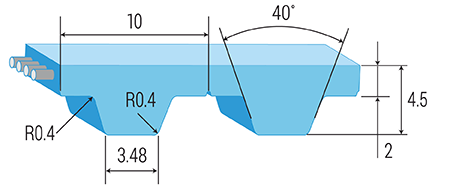 T10 Steel (25) Linear