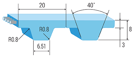 T20 Steel (25) Linear